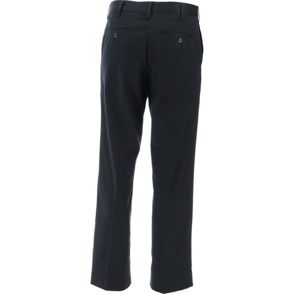 NWT LANDS' END STRETCH TWILL PANTS CLASSIC NAVY 42- UNHEMMED - Picture 5 of 9